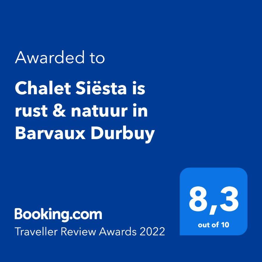 Chalet Siesta Is Rust & Natuur In Durbuy - Barvaux-Sur-Ourthe Exterior foto